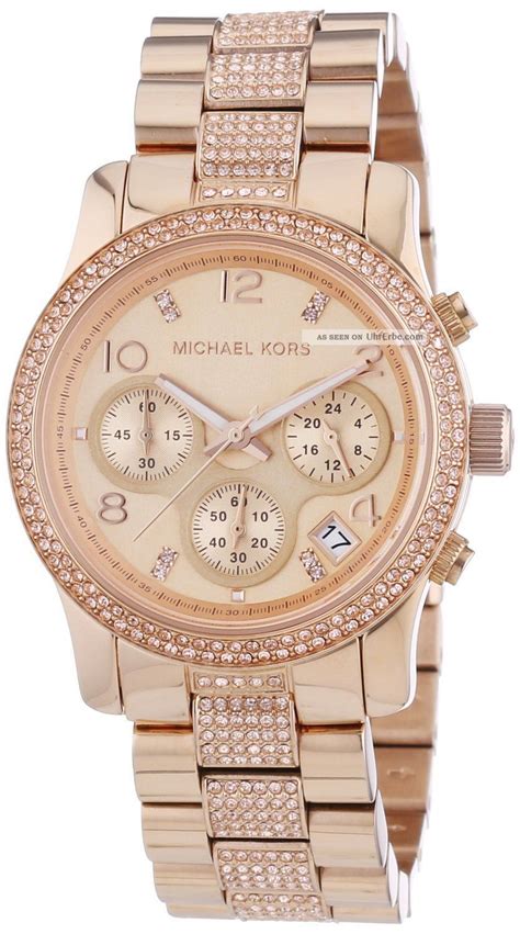 michael kors damenuhr rosegold billig|Uhren im Rosé.